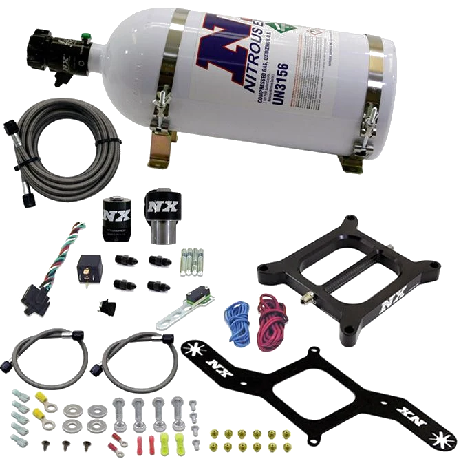 4150 RNC Conventiona Plate System 300-650Hp with 10Lb Bottle Nitrous Express NX 55040-10
