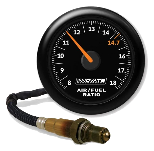Zegar wskaźnik AFR Innovate 3855 MTX-AL + sonda LSU 4.9