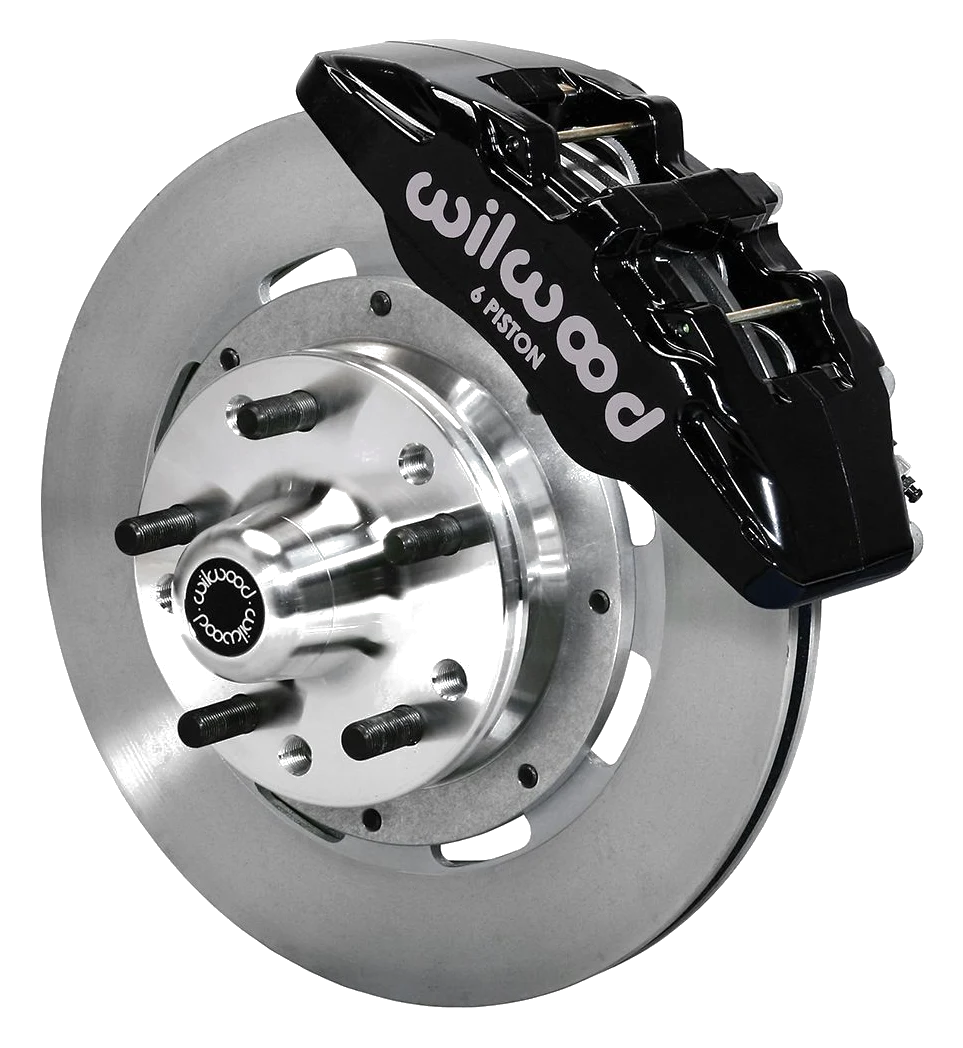 Wilwood 140-12947 Forged Dynapro 6 Przedni zestaw hamulcowy 12.19 czarny Ford