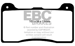DP4039R Klocki hamulcowe YELLOWSTUFF EBC Brakes