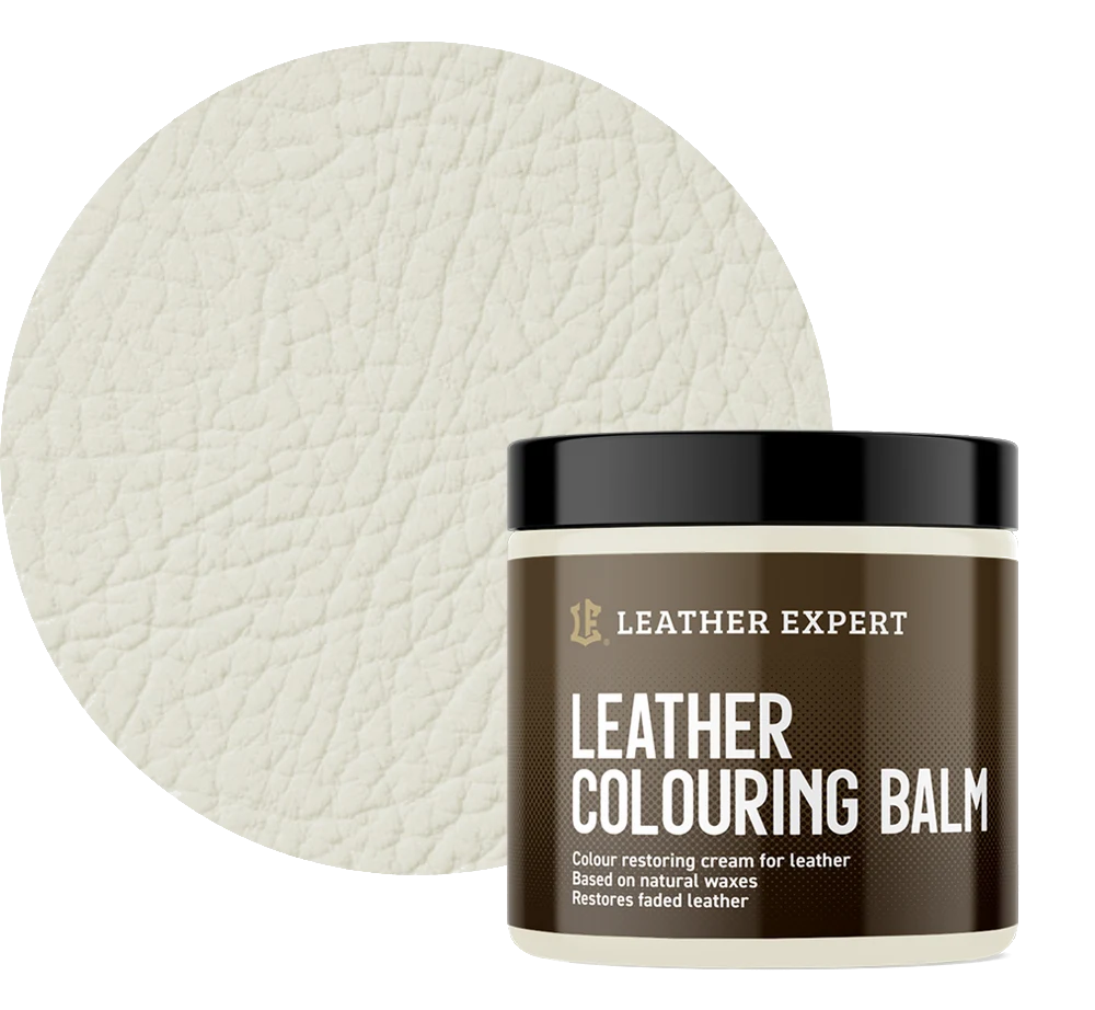 Leather Expert balsam koloryzujący do chłonnej skóry naturalnej - Ivory kość słoniowa 250ml