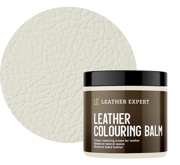 Leather Expert balsam koloryzujący do chłonnej skóry naturalnej - Ivory kość słoniowa 250ml