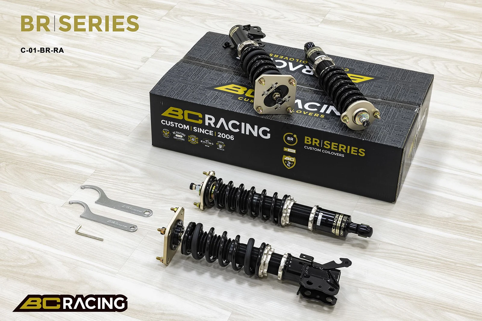 Zawieszenie gwintowane BC Racing C-01-BR-RA Toyota Tercel/Starlet EP82/EP91 1990-1999