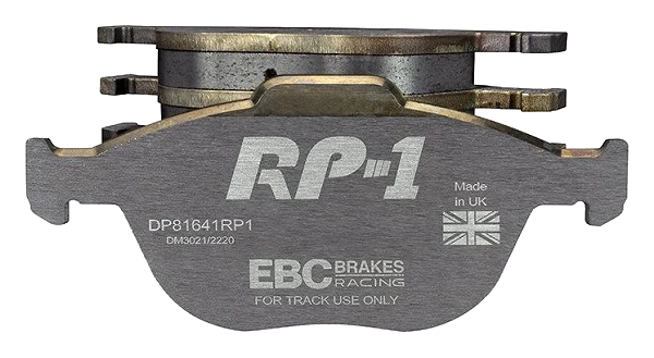 DP81641RP1 Sportowe klocki hamulcowe RP-1 Racing EBC Brakes Ford Fiesta Mk6 Focus Mk1 Fiesta Mk6 ST150 Focus Mk1 ST170