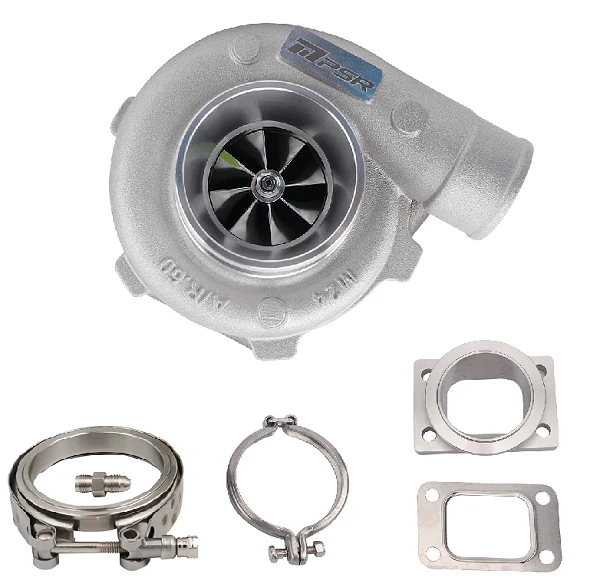 Turbosprężarka Pulsar PSR 3071 GEN2 Compact 650HP .82 Stal Nierdzewna T25 Wlot 3" V-Band Wylot Łożyska kulkowe