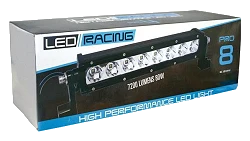 Led Racing Pro SW-8 Headlight 8 Modules 7200 Lumens 80w Black