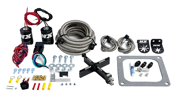 4500 Covert Crossbar Plate System Pro-Power 100-500Hp without Bottle Nitrous Express NX 63571-00