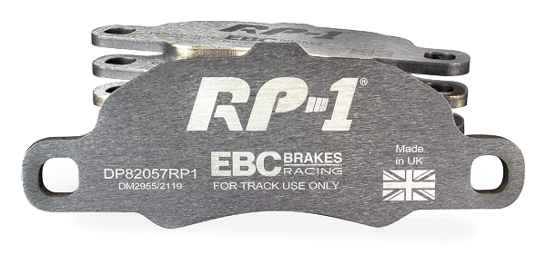 DP82057RP1 Sportowe klocki hamulcowe RP-1 Racing EBC Brakes Porsche 911 991 Boxster 981 Boxster Spyder 981 Boxster 718 Cayman 981 Cayman 718 Porsche 911 997 911 991 Boxster Boxster S Boxster