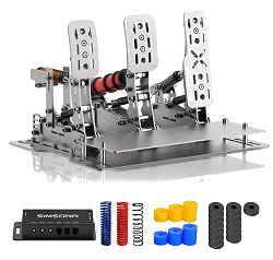 Pedalbox Pedały SIMSONN Plus X Racing Simracing Symulator - Srebrny - PLUS X