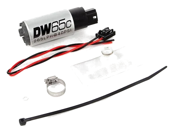 DeatschWerks DW65C Compact Fuel Pump 265 lph with Install Kit for BMW