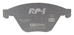 DP81449RP1 Sportowe klocki hamulcowe RP-1 Racing EBC Brakes BMW 1 Series E82 1M Coupe 1M 1 Series E82 M Coupe 135 5 Series E60 520 5 Series E60 523 5 Series E60 525 5 Series E60 530 5 Series