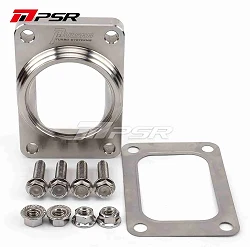 Pulsar PSR Billet Transition Flange T6 Open to 3" OD Tubing (Hardware Kit Included)