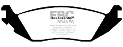 DP1639 Klocki hamulcowe ULTIMAX2 EBC Brakes Dodge USA Durango RAM TRUCKS 1500 1500 Classic Ram PickUp 1500 2WD Ram PickUp 1500 4WD