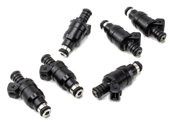 Zestaw wtryskiwaczy DeatschWerks uniwersalne nisko ohmowe 14mm 6szt 1200cc/min