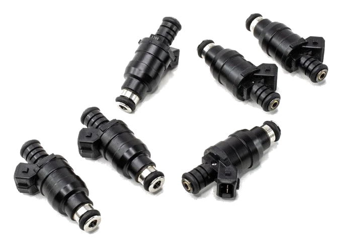 Zestaw wtryskiwaczy DeatschWerks uniwersalne nisko ohmowe 14mm 6szt 1200cc/min