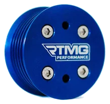 Aluminum Supercharger Steel Pulley RTMG Performance for Mini Cooper S R53 Blue
