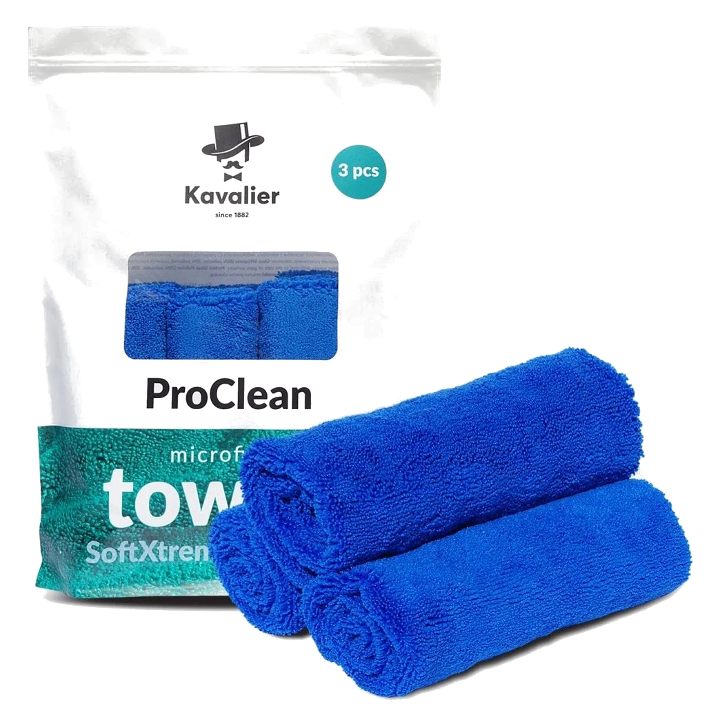 KAVALIER ProClean Microfiber Towel - SoftExtreme Ultra Soft Touch 3pack