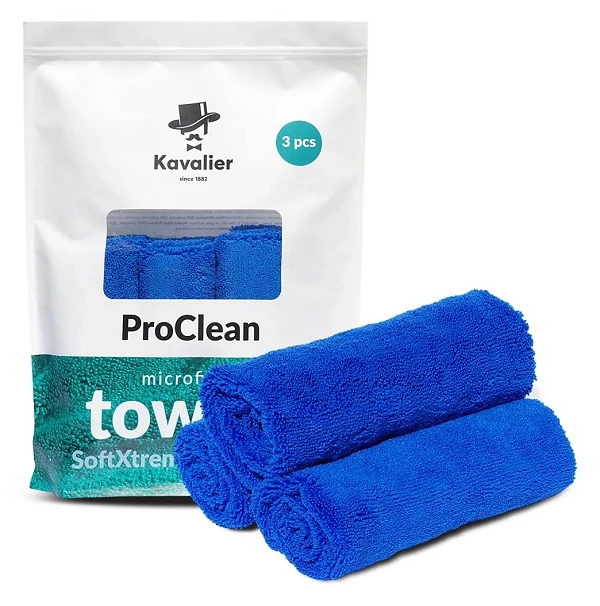 KAVALIER ProClean Microfiber Towel - SoftExtreme Ultra Soft Touch 3pack