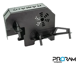 Dedykowany układ dolotowy Proram z uchwytem na ECU PRK-225-OR-ECU Ford Focus ST 225 pomarańczowy