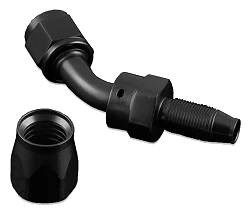 Końcówka Swivel FMIC.EU AN4 45' Viton czarna