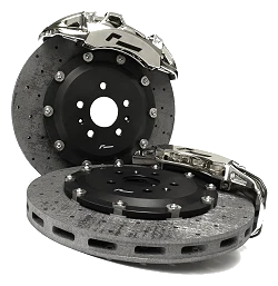 RacingLine Stage 3+ Carbon Brake Kit 380mm 6 Pot MQB MQB evo Red