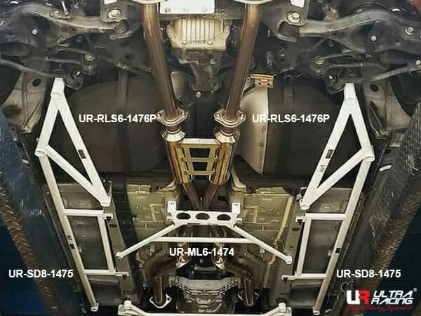 Rozpórka tylna (Rear Torsion Bar) (1475P) Ultra Racing Hyundai Genesis Coupe (BK) 3.8 2WD FL 09-16
