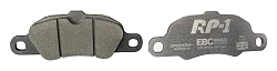 DP82057RP1 Sportowe klocki hamulcowe RP-1 Racing EBC Brakes Porsche 911 991 Boxster 981 Boxster Spyder 981 Boxster 718 Cayman 981 Cayman 718 Porsche 911 997 911 991 Boxster Boxster S Boxster