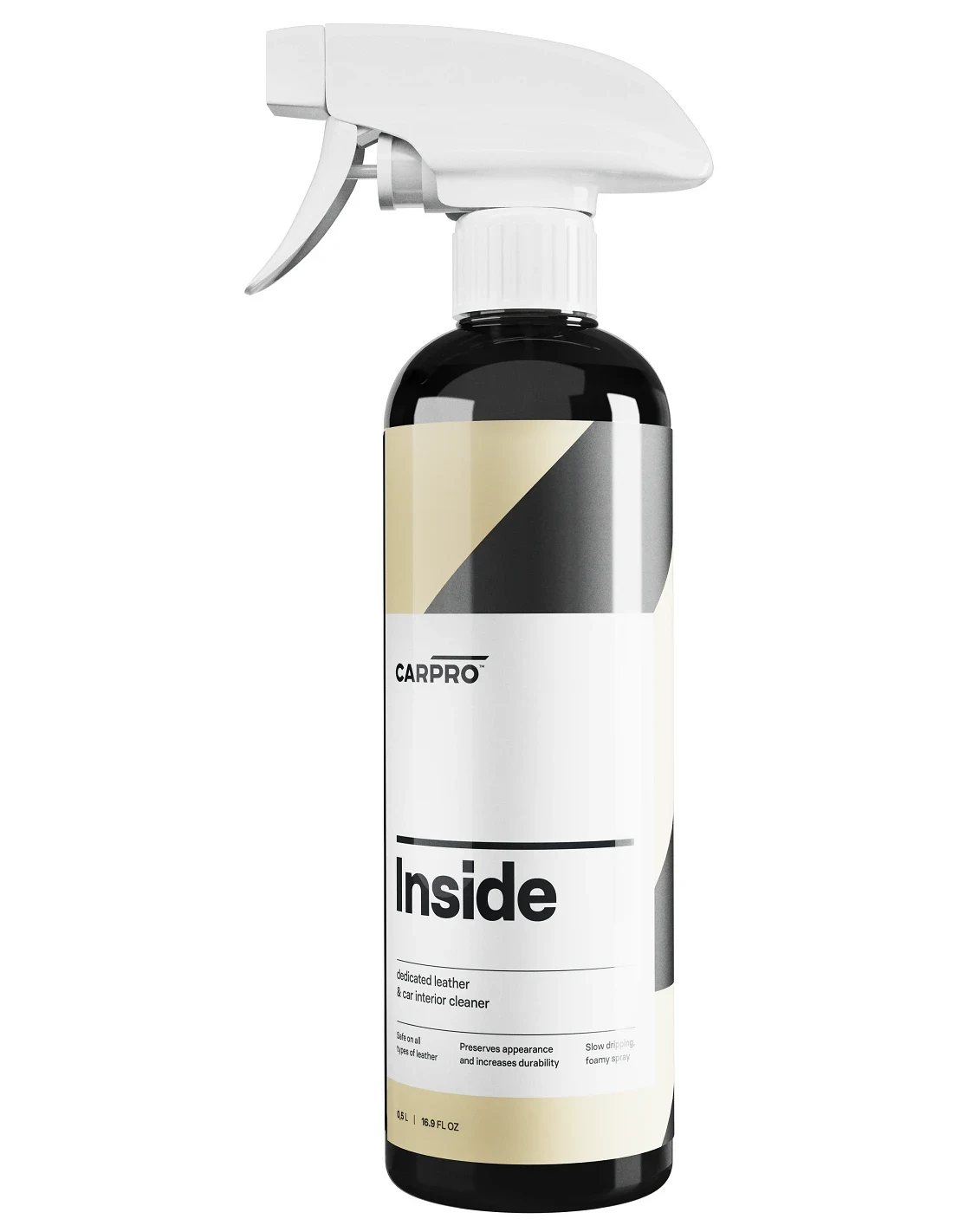 CAR PRO Inside Cleaner do czyszczenia skóry i wnętrza 500ml 0,5l