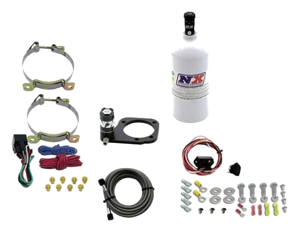 Dry Nitrous Plate System for Harley 2001+ Soft-Tail with 1.0Lb Bottle Nitrous Express NX 62110-1.0P - USA-NX-62110-1.0P
