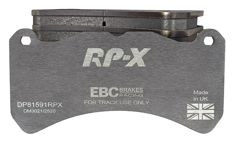 DP81591RPX Sportowe klocki hamulcowe RP-X Racing EBC Brakes Alfa Romeo Giulia 952 Lexus Maserati Ghibli M157 GranCabrio GranTurismo Quattroporte M139 Quattroporte M156 Mercedes-Benz CLK C209