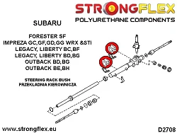 271419A: Tuleje przekładni kierowniczej SPORT Subaru Baja