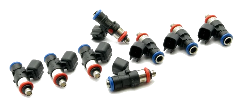 Zestaw wtryskiwaczy DeatschWerks 42lb Chevrolet Camaro SS LS3/LS7/L99 2010-2015 Corvette LS3 2008-2013 Corvette Z06 LS7 2006-2013 Pontiac G8/GXP LS3 2008-2010 EV14 Universal