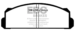 DP144 Klocki hamulcowe ULTIMAX2 EBC Brakes