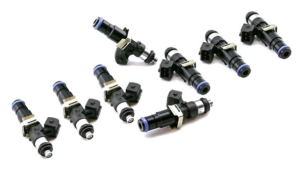 Zestaw wtryskiwaczy DeatschWerks 1500cc Ford F-Series 2005-2015 Mustang GT V8 2005-2015 Mustang Shelby GT350 2017-18 SVT Cobra 2003-2004 SVT Raptor 2009-2014 EV14 Universal