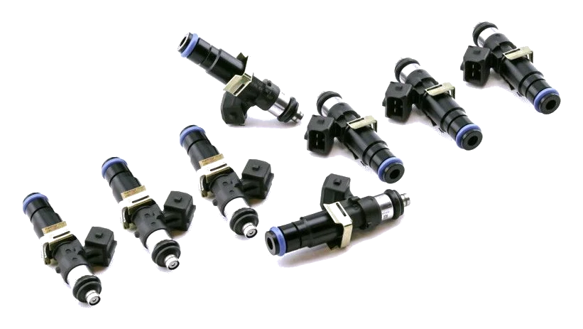 Zestaw wtryskiwaczy DeatschWerks 1500cc Ford F-Series 2005-2015 Mustang GT V8 2005-2015 Mustang Shelby GT350 2017-18 SVT Cobra 2003-2004 SVT Raptor 2009-2014 EV14 Universal