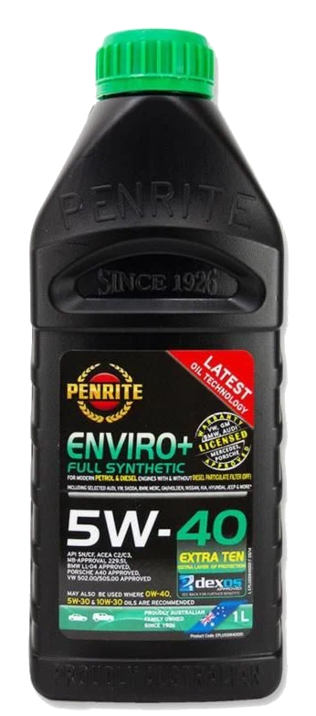 Olej silnikowy Penrite Enviro + 5W40 Full Synthetic 1L