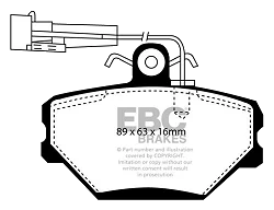 DP1052 Klocki hamulcowe ULTIMAX2 EBC Brakes FSO Caro Polonez FSO COMMERCIAL Cargo Van