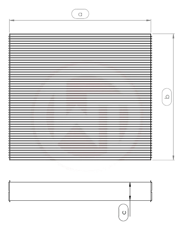 Radiator core Wagner Tuning 645x395x52