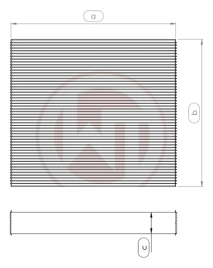 Radiator core Wagner Tuning 645x395x52
