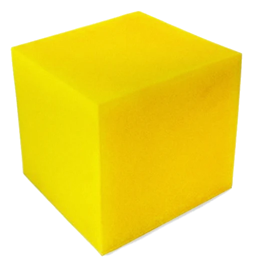 Nuke Performance żółta pianka przeciwrozbryzgowa 300 x 300 x 300 mm do benzyny i E85