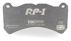 DP81591RP1 Sportowe klocki hamulcowe RP-1 Racing EBC Brakes Alfa Romeo Giulia 952 Lexus Maserati Ghibli M157 GranCabrio GranTurismo Quattroporte M139 Quattroporte M156 Mercedes-Benz CLK C209