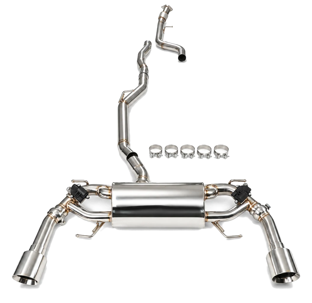 Aktywny układ wydechowy z klapami Cat-Back FMIC.Pro Alfa Romeo Giulia 2.0T 952 2016-2024