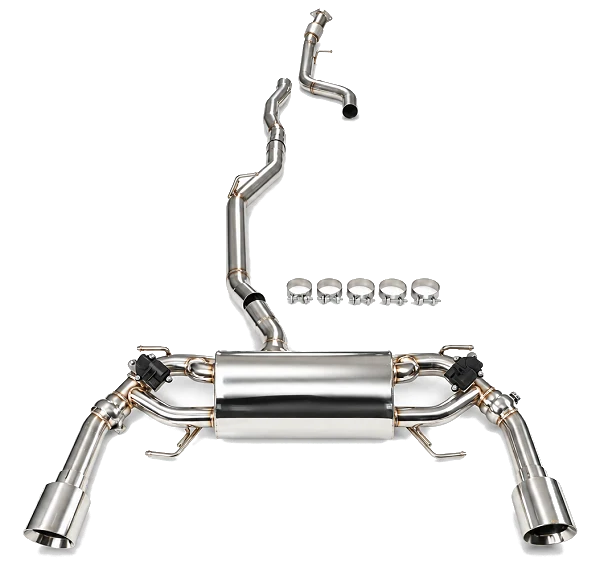 Aktywny układ wydechowy z klapami Cat-Back FMIC.Pro Alfa Romeo Giulia 2.0T 952 2016-2024