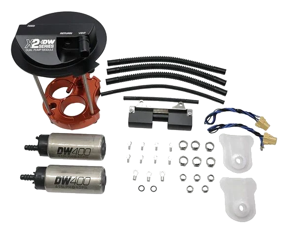 DeatschWerks X2 Series Fuel Pump Module with Dual DW400 Pumps for Chevrolete Camaro / Cadillac CTS-V3