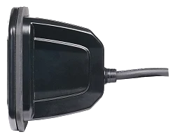 Lampa Robocza LED Purelux Black Flush Mount Square 12cm 40W Szeroki Strumień