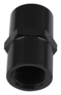 1/2 NPT Nypel adapter żeńsko-żeński łącznik Czarny
