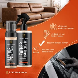 Leather Expert Leather Strong Cleaner silny środek do czyszczenia mocno zabrudzonej skóry gładkiej 200ml