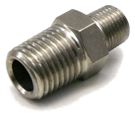 1/4 NPT x 1/8 NPT Male Union Connector Nitrous Express NX 16126