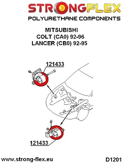 121433B: Wkładka poduszki silnika Mitsubishi Colt