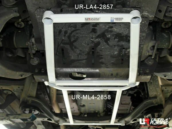 Rozpórka środkowa (Mid Lower Brace) (2858) Ultra Racing Chevrolet Colorado (RG) 2.8D 11+/Isuzu D-Max 2.5D/3.0D 12+